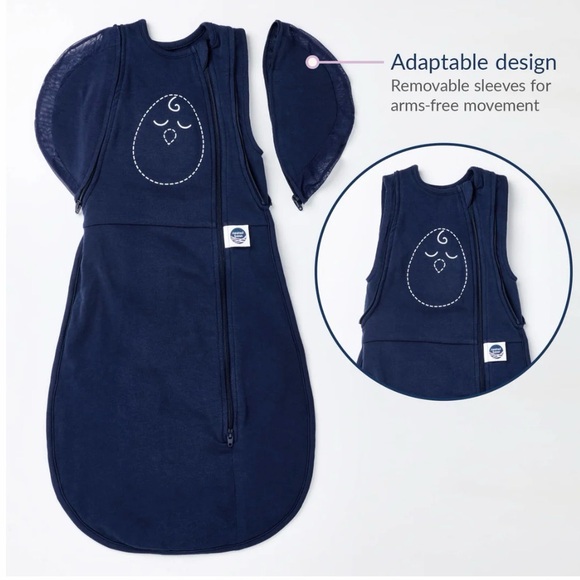 0-3m Zipper Swaddle Lot of 2 Nested Bean Happiest Baby Zip Sleep Sack Pod Nb - Picture 9 of 11